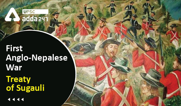 Anglo Nepalese War Treaty Of Sugauli