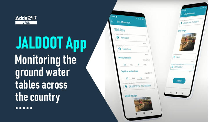 JALDOOT App: Monitoring the Ground Water Tables Across the Country_30.1