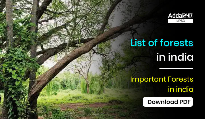 List of Forests in India_30.1