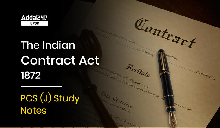 contract act 1872 notes