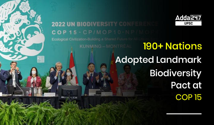 Kunming-Montreal Global Biodiversity Framework (GBF)