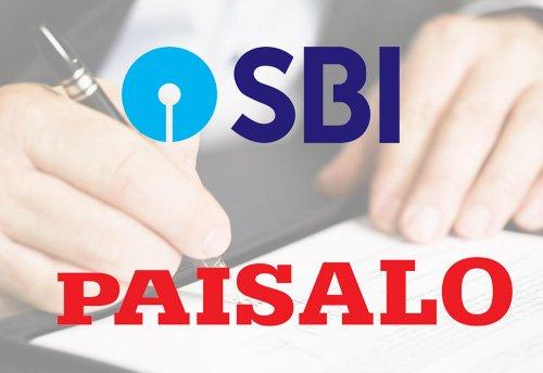 SBI selects Paisalo as its National Corporate Business Correspondent | ఎస్ బిఐ పైసాలోను నేషనల్ కార్పొరేట్ బిజినెస్ కరస్పాండెంట్ గా ఎంపిక చేసుకుంది. |_30.1