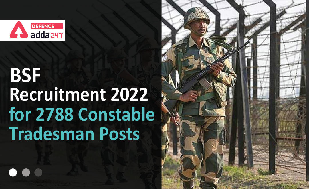 BSF Tradesman Recruitment 2022 |_30.1