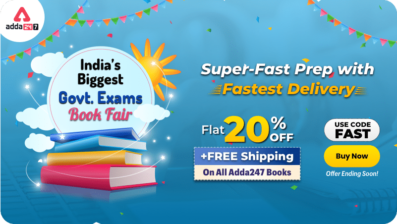 Books Sale Day, Flat 20% Offer + Free Shipping on all Adda247 Books |_30.1
