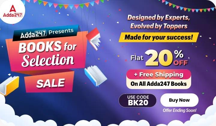 Books for Selection Sale : Flat 20% Offer on all Adda247 Books |_30.1
