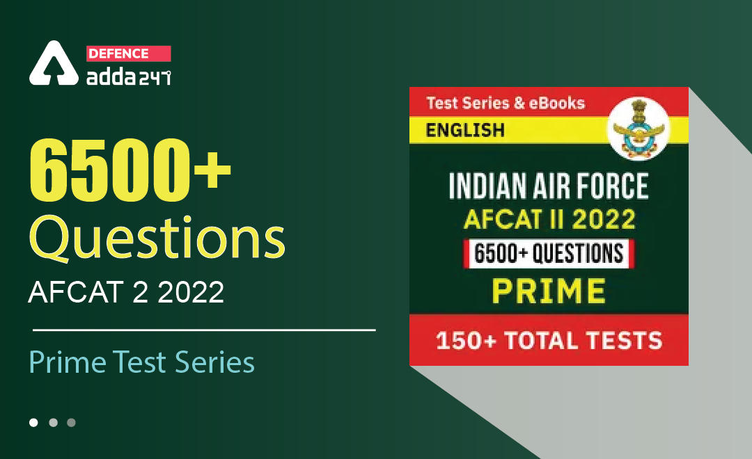 6500+Questions AFCAT 2 2022 Prime Test Series_30.1