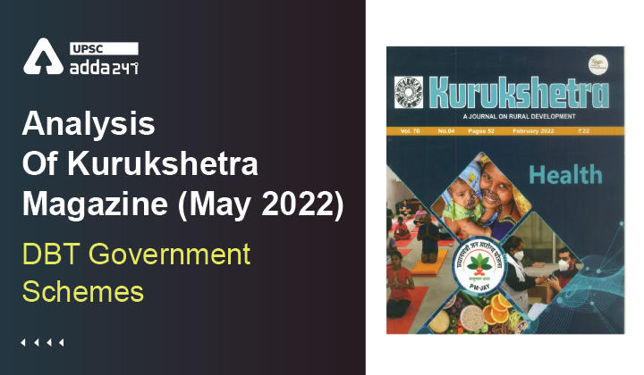 Analysis Of Kurukshetra Magazine: DBT Government Schemes_30.1