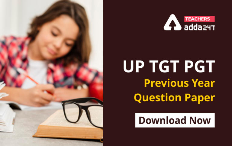 UP TGT PGT Previous Year Question Paper PDF with Solutions_30.1
