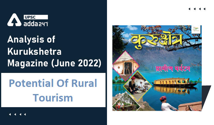 Analysis Of Kurukshetra Magazine: Potential Of Rural Tourism_30.1