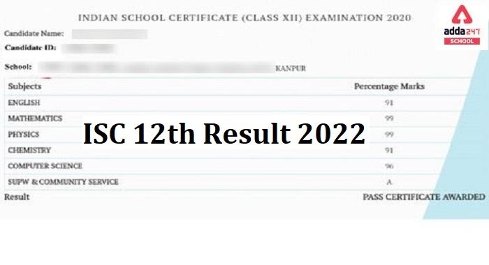 ISC Result 2022 Class 12th Semester 2 Release Date @cisce.org_30.1