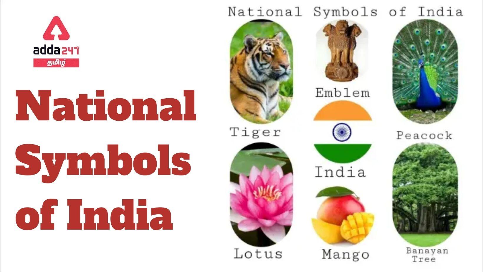 National Symbols of India, List of National Symbols and their Significance_30.1