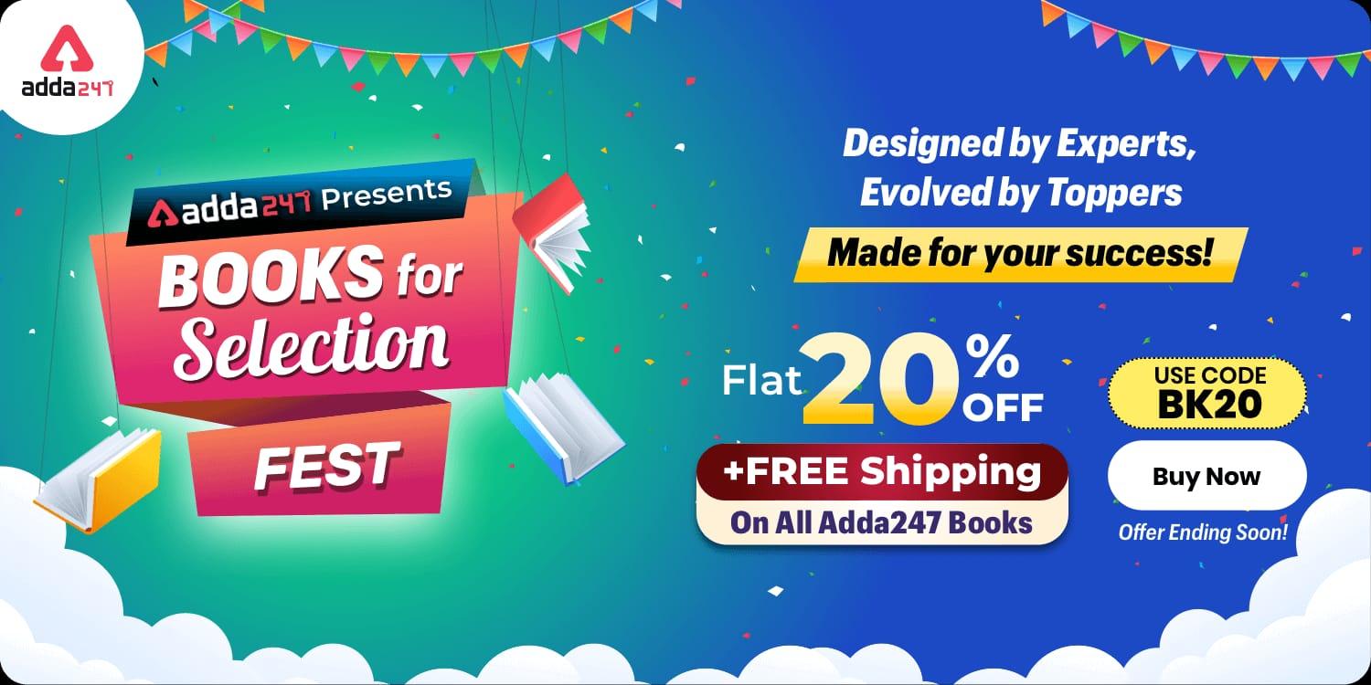 Books for Selection FEST - Flat 20% Offer on all Adda247 Books_30.1