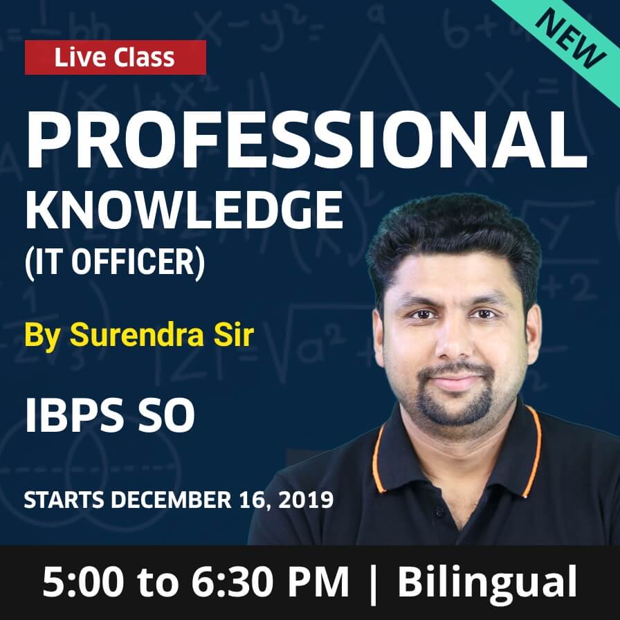 IBPS SO 2019: Prepare For Professional Knowledge Test_4.1