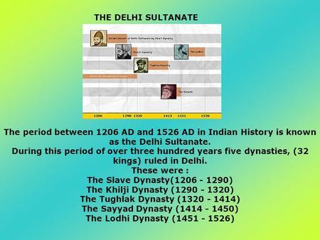 THE DELHI SULTANATE.. - ppt video online download