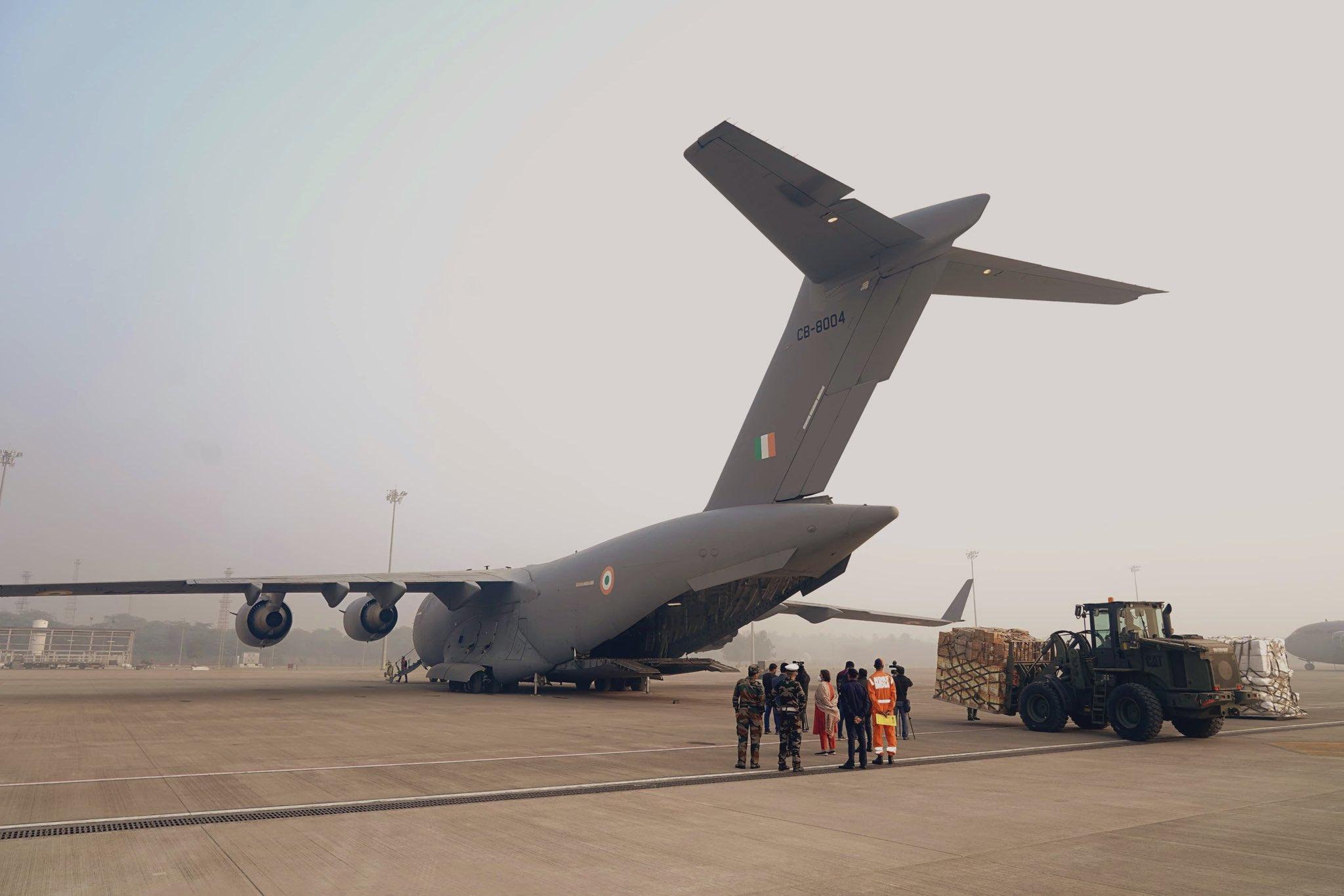 India Dispatches Second Round Of Aid To Gaza Amidst Israel-Hamas Conflict_80.1