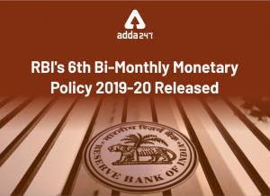 RBI's 6th Bi-monthly Monetary Policy 2019-20 released: RBI keeps repo rate unchanged at 5.15%_40.1