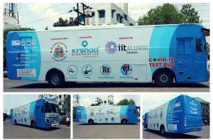 IIT Alumni council launches "COVID-19 test bus"_4.1