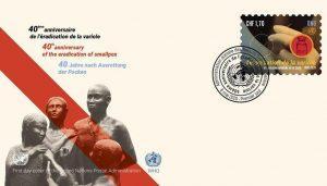 WHO, UN's release postage stamp on 40th anniversary of smallpox eradication_4.1
