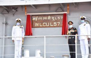 7th LCU Ship 'INLCU L57' commissioned into Indian Navy_40.1