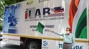 Harsh Vardhan launched India's 1st Mobile Lab for COVID-19_4.1