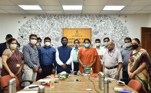 Ministry of Tribal Affairs launches "Swasthya" & "ALEKH"_4.1