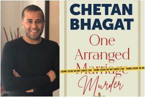 A book titled 'One Arranged Murder' authored by Chetan Bhagat_40.1