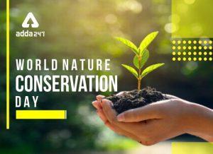 World Nature Conservation Day: 28th July_4.1