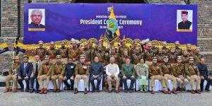 Himachal Pradesh Police honoured with 'President's Colour' award_4.1