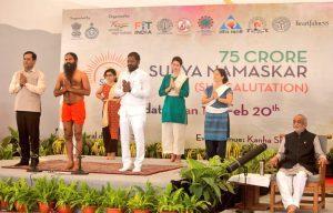 Ayush Minister lays foundation stone of International Yoga Academy_4.1