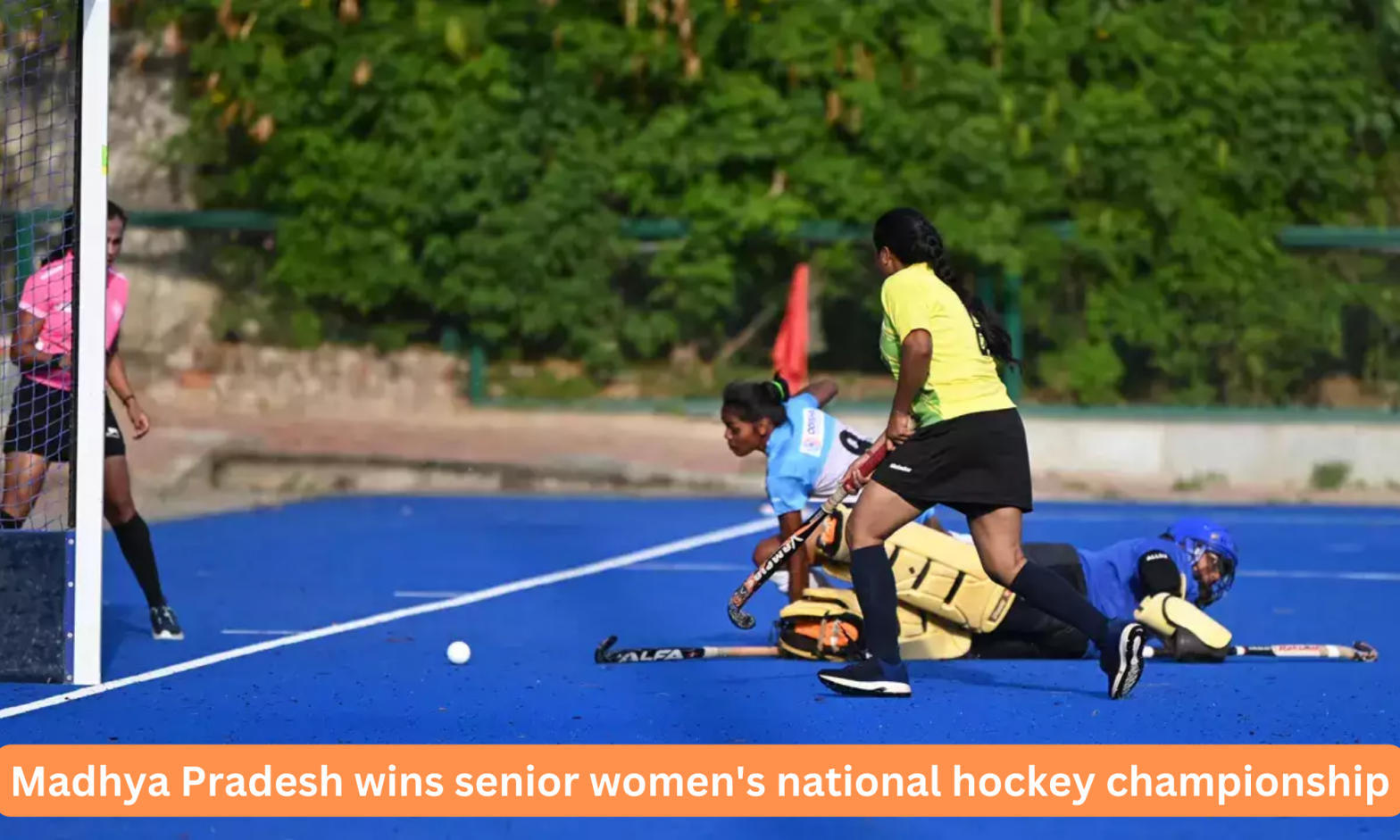 Madhya Pradesh wins senior women's national hockey championship