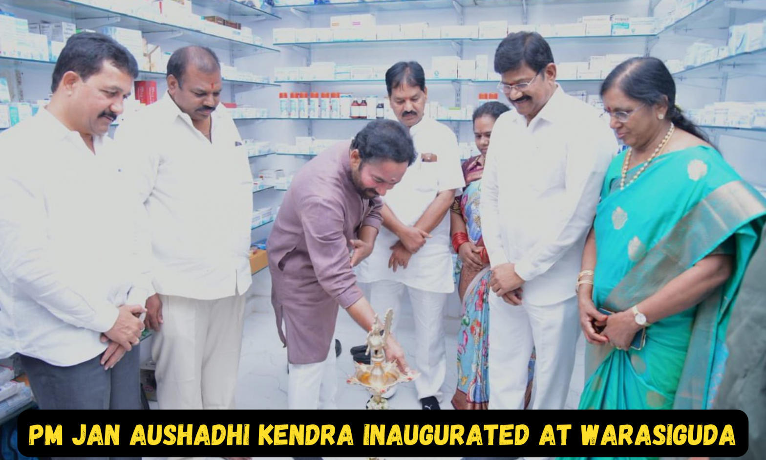 PM Jan Aushadhi Kendra inaugurated at Warasiguda