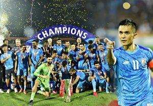 India lifted the Intercontinental Cup after beating Lebanon_4.1