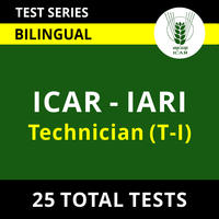 Mock Tests For ICAR – IARI Technician (T-I) 2021-22 Exam: Flat 20% Off [Use Code : PRAC20] |_30.1