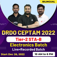 DRDO CEPTAM 10 Exam Date 2023 for STA B Tier II Download PDF_60.1
