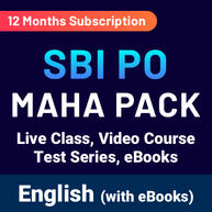 SBI PO KA MAHA PACK (Online Live Classes, Test Series, Video Courses, Ebooks in  English Medium)
