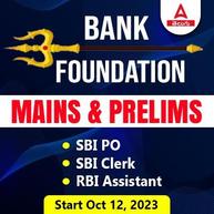 Bank Foundation (Pre+Mains) Live Batch | Online Live Classes by Adda 247