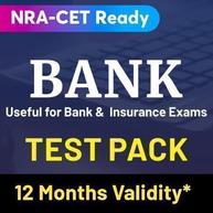 Bank Test Pack Online Test Series (Validity 12 Months)