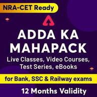 ADDA ka Mahapack (BANK | SSC | Railways Exams) (Validity 12 Months)