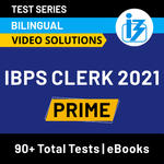 IBPS Clerk Prime 2021 Online Test Series