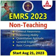 EMRS 2023 Non-Teaching Batch | Telugu | Online Live Classes by Adda 247