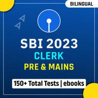 SBI Clerk Pre + Mains Mock Test Series 2023 by Adda247