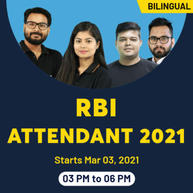 RBI Attendant 2021 Complete Live class Batch | Bilingual Live Classes by Adda247