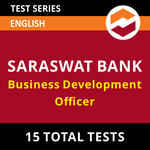 Saraswat Bank Business Development Officer 2021 Online Test Series