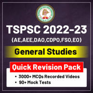 TSPSC AE | AEE | DAO | FSO | CPDO General Studies 3000+ MCQs | 90+ Mock Tests | Revision Kit  Adda247 Telugu