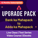 UPGRADE PACK From BANK MAHAPACK to ADDA ka MAHAPACK | Live Classes, E-book, Video Course, Test Series | from Adda247