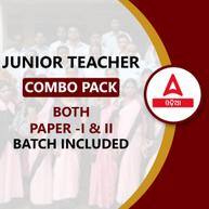 Odisha Primary Junior Teacher Combo Pack | Both Paper I & II Batch Included | Online Live Classes by Adda 247