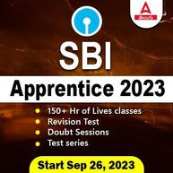 SBI Apprentice Batch 2023 | Online Live Classes by Adda 247