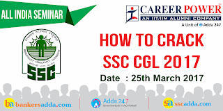 ALL INDIA SEMINAR :How to Prepare for SSC CGL 2017 | Latest Hindi Banking jobs_3.1