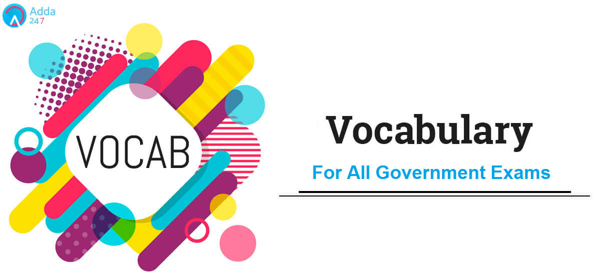 Daily Vocab Words for Government Exams | Latest Hindi Banking jobs_3.1