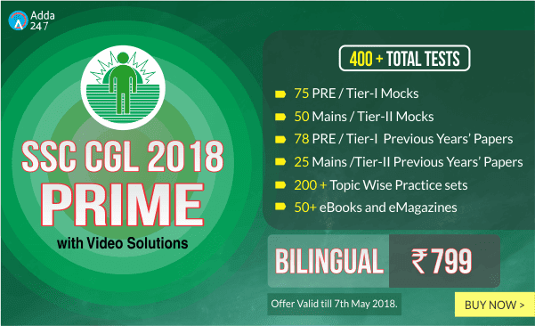 Last Day to Get SSC CGL 2018 PRIME & Offer on CGL Video Course by Adda247 | Latest Hindi Banking jobs_3.1